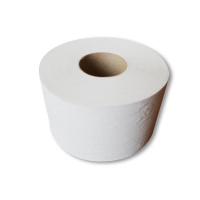 Туалетная бумага серая, 1 слой, 200м, 12 рулонов